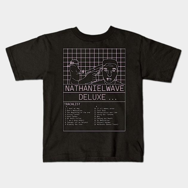 Nathanielwave for men Kids T-Shirt by TTTTTTT